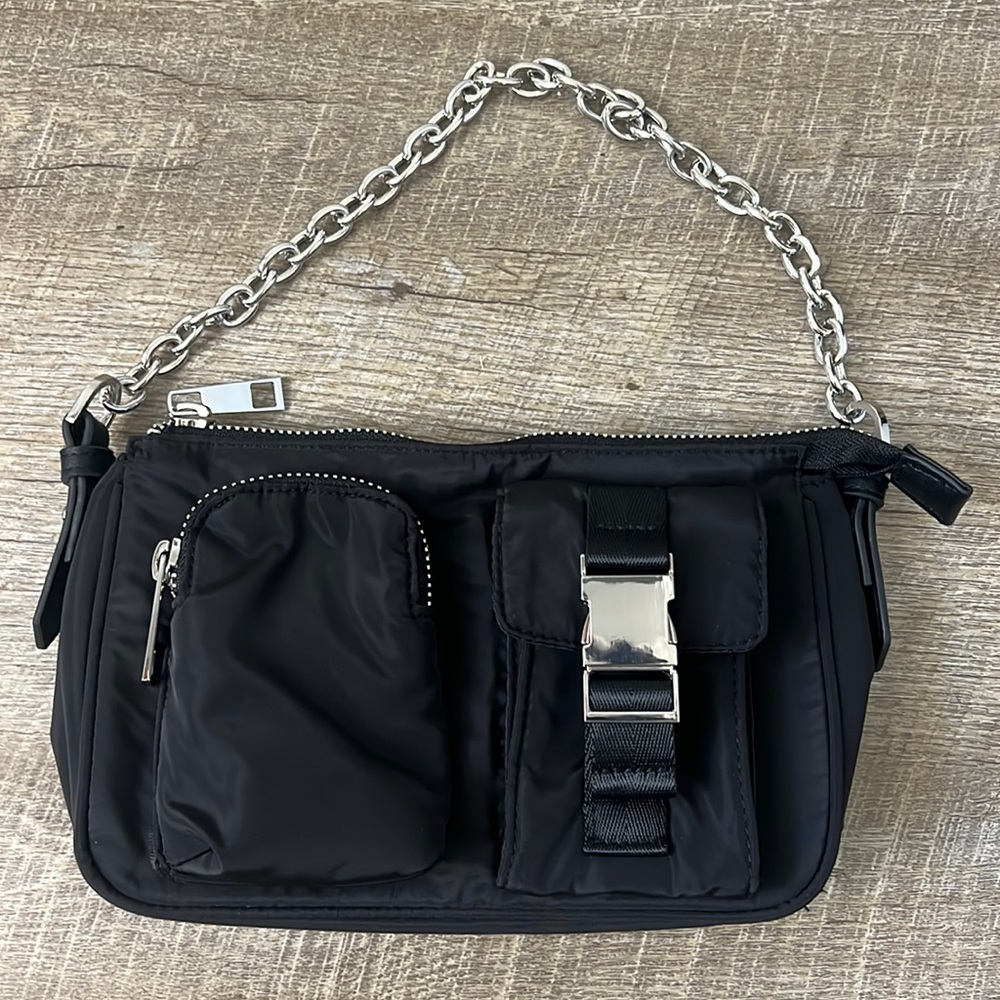 TOPSHOP Recycled Black Purse